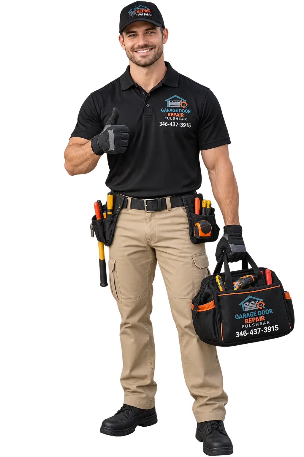 Garage door professional technician