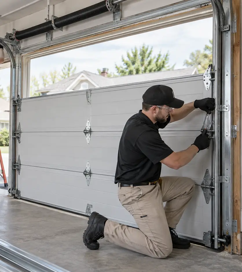  garage door after installation
