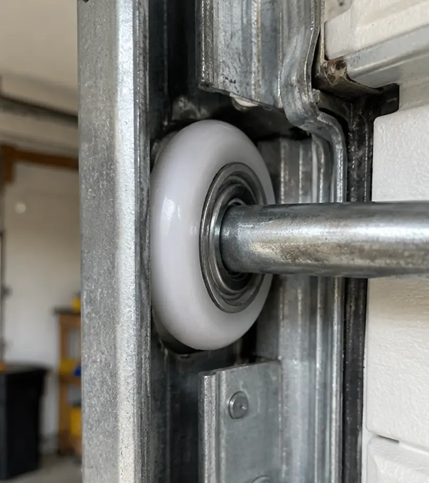  garage door after repair